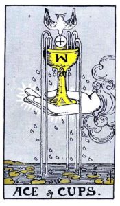 Alfredo Glan left an Ace of Cups Playing Card at the scene