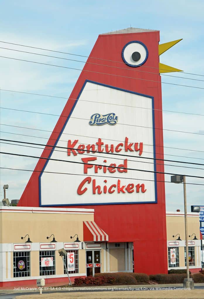 The Big Chicken in Marietta, Georgia